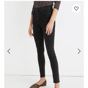 Madewell Button Front Jeans